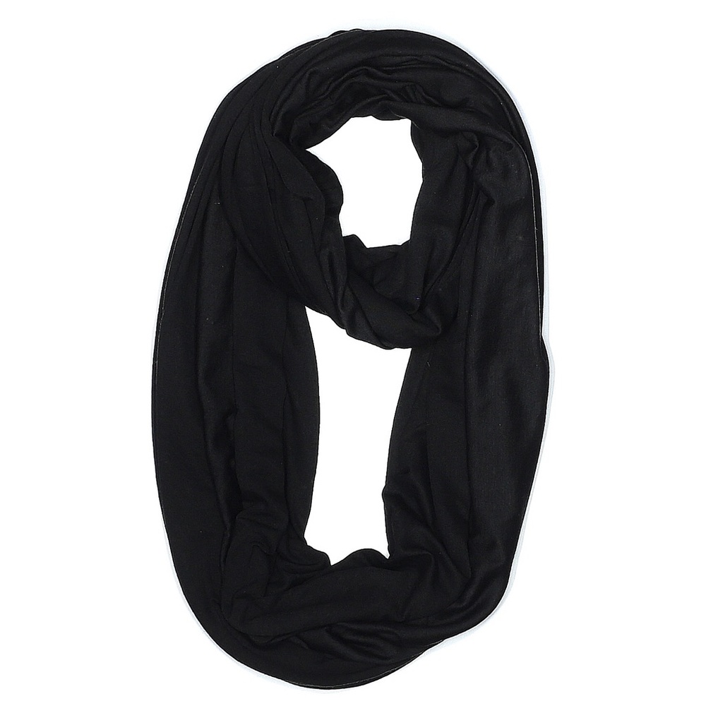 Collection XIIX One Size Black Infinity Scarf